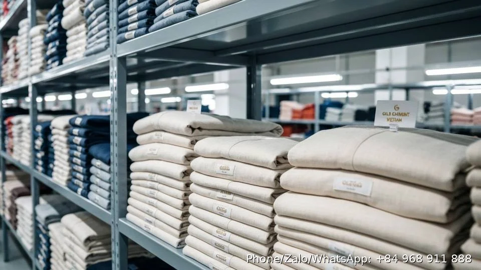custom apparel manufacturing - Gold Garment Vietnam