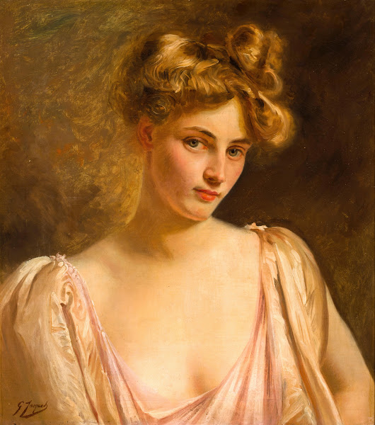 A blonde beauty 1909