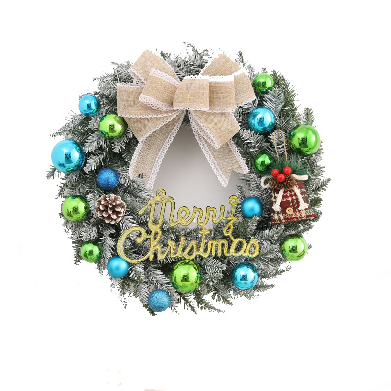 Christmas wreath, PVC, various sizes