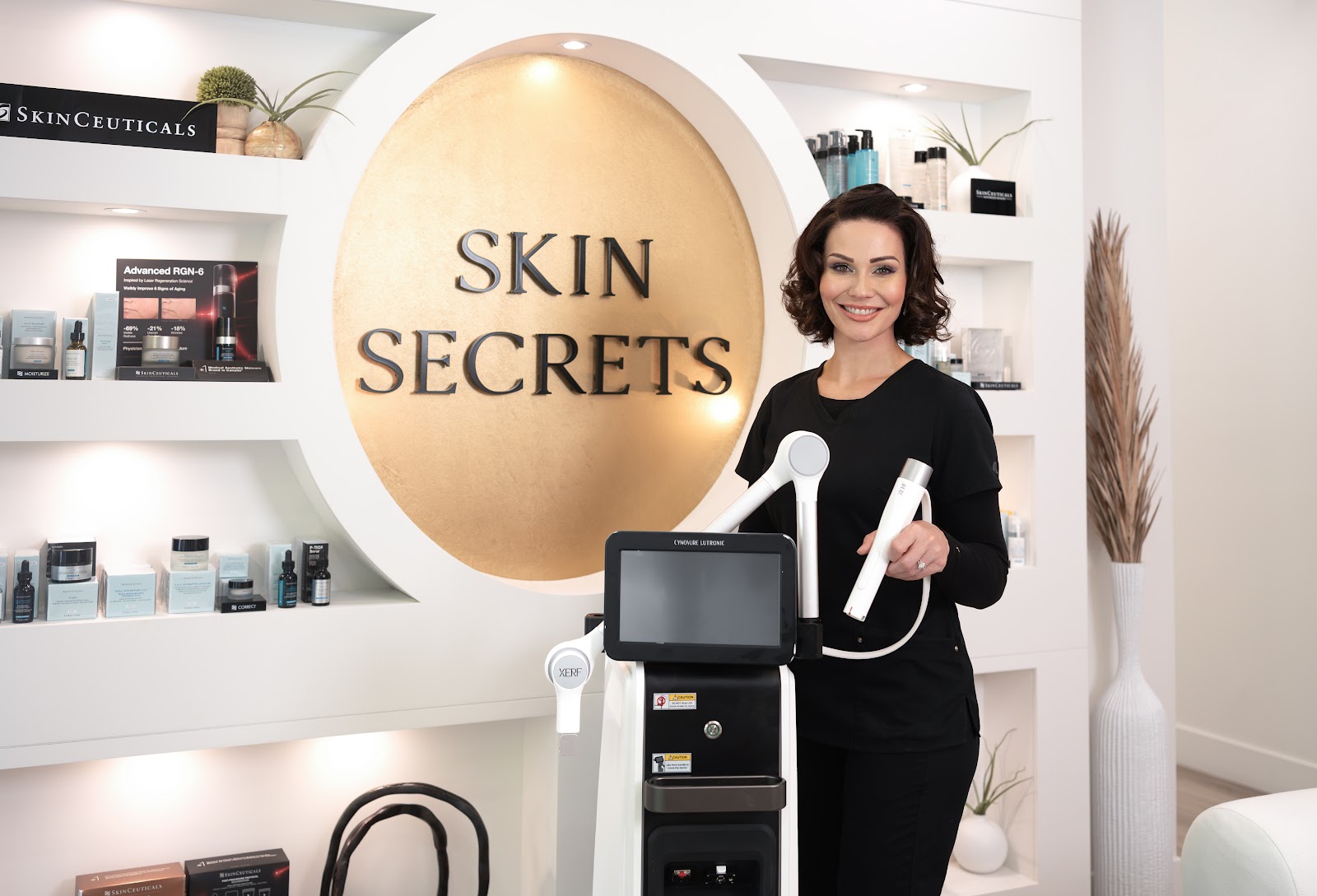 The XERF system at Skin Secrets Cosmetic Clinic in Fort Langley