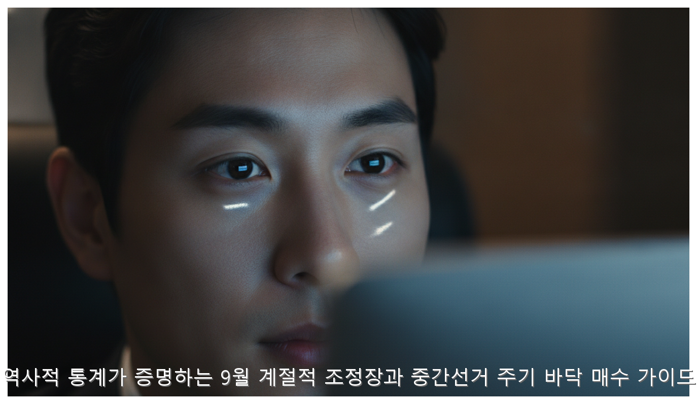 역사적 통계가 증명하는 9월 계절적 조정장과 중간선거 주기 바닥 매수 가이드 핵심 안내 및 분석 인포그래픽 (4)