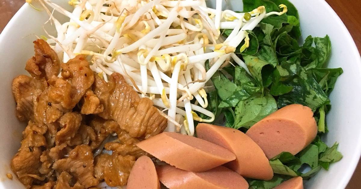 Bún thịt heo 😆