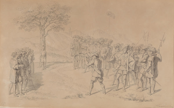 Szene aus Wilhelm Tell 1833