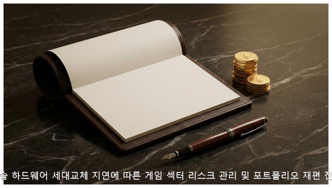 콘솔 하드웨어 세대교체 지연에 따른 게임 섹터 리스크 관리 및 포트폴리오 재편 전략 핵심 안내 및 분석 인포그래픽 (6)