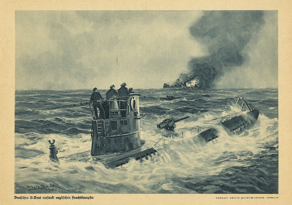Deutsches U boot versenkt englischen frachtdampfer 1941