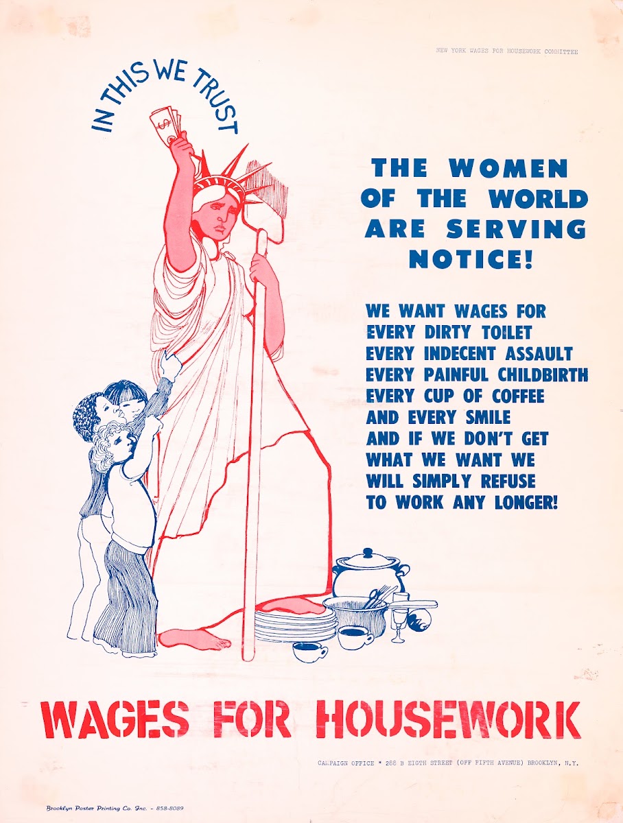 In This We Trust The Women Of The World Are Serving Notice We Want Wages For Eve