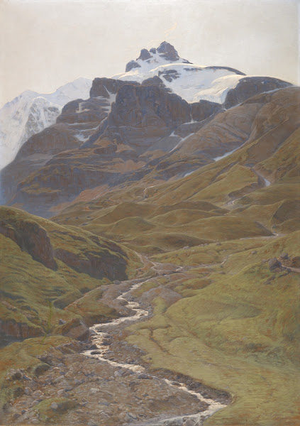View of the Wilde Frau Wild Woman from the Bundalp 1894