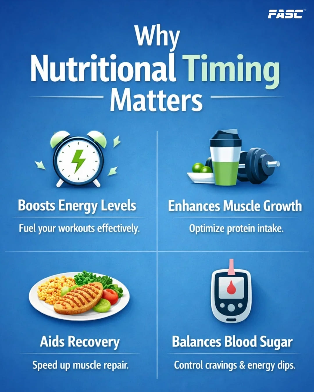 Nutrition time matters