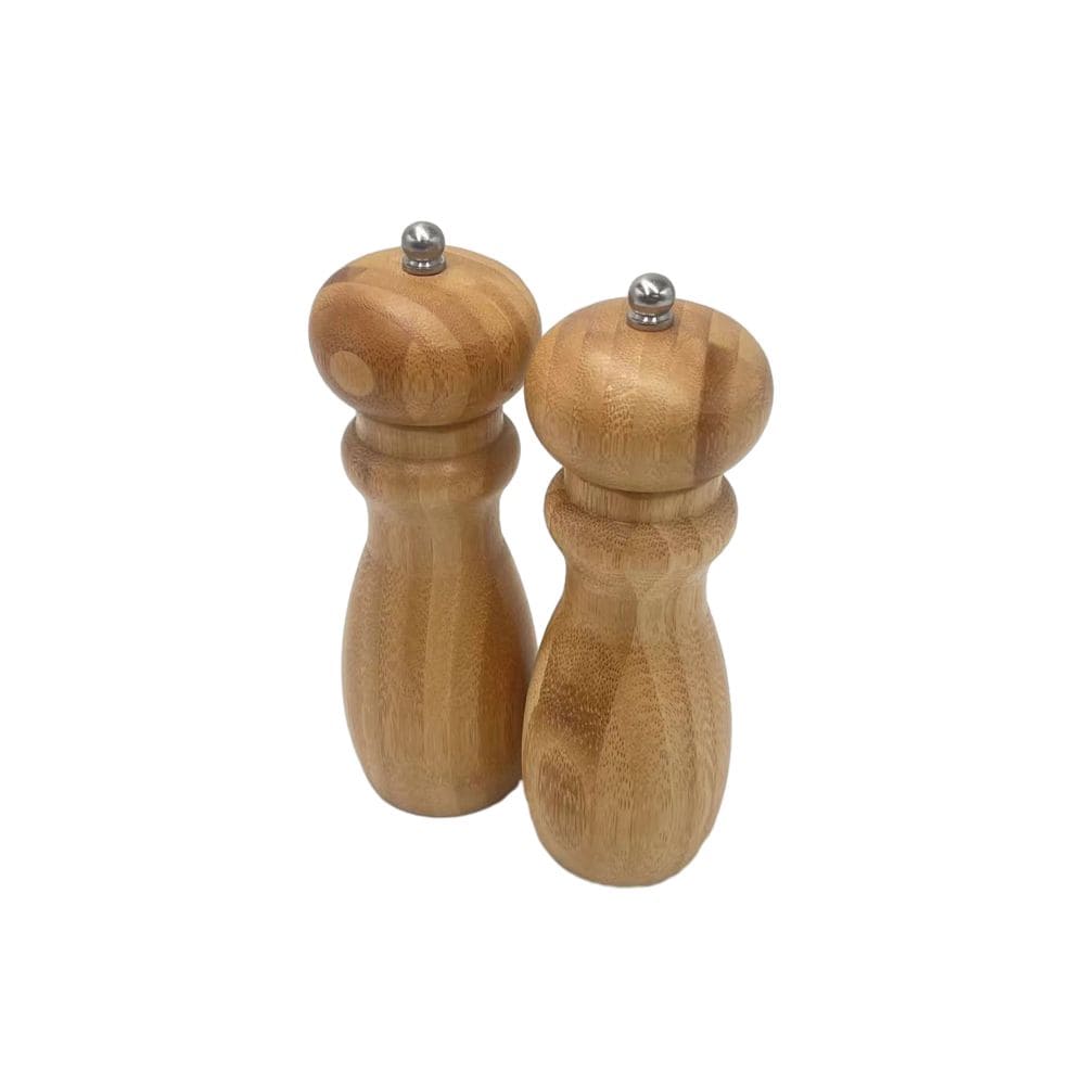 Set de molinos de pimienta de bambú Link Life™ 2 piezas