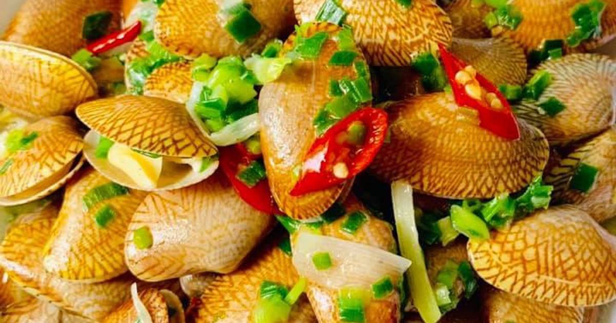Xò lụa xào hành lá