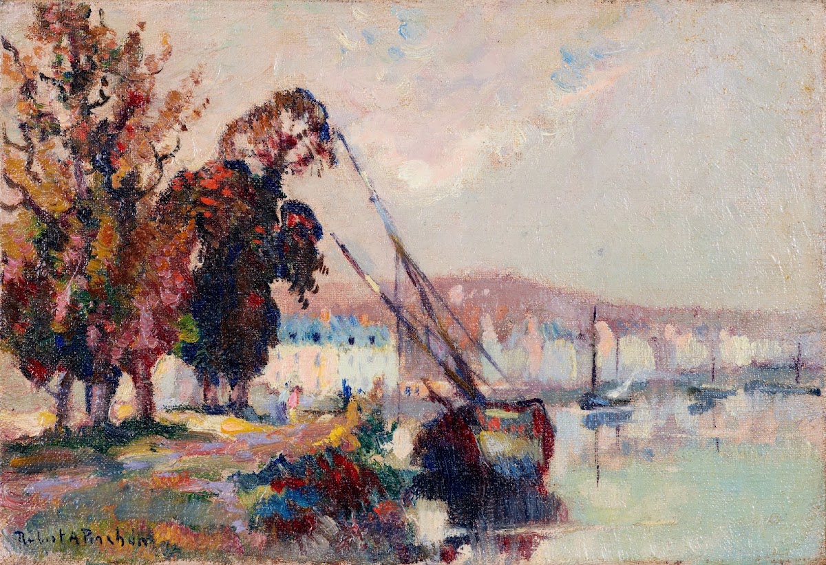 Le port de Saint Valéry en Caux circa 1925