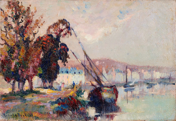 Le port de Saint Valéry en Caux circa 1925