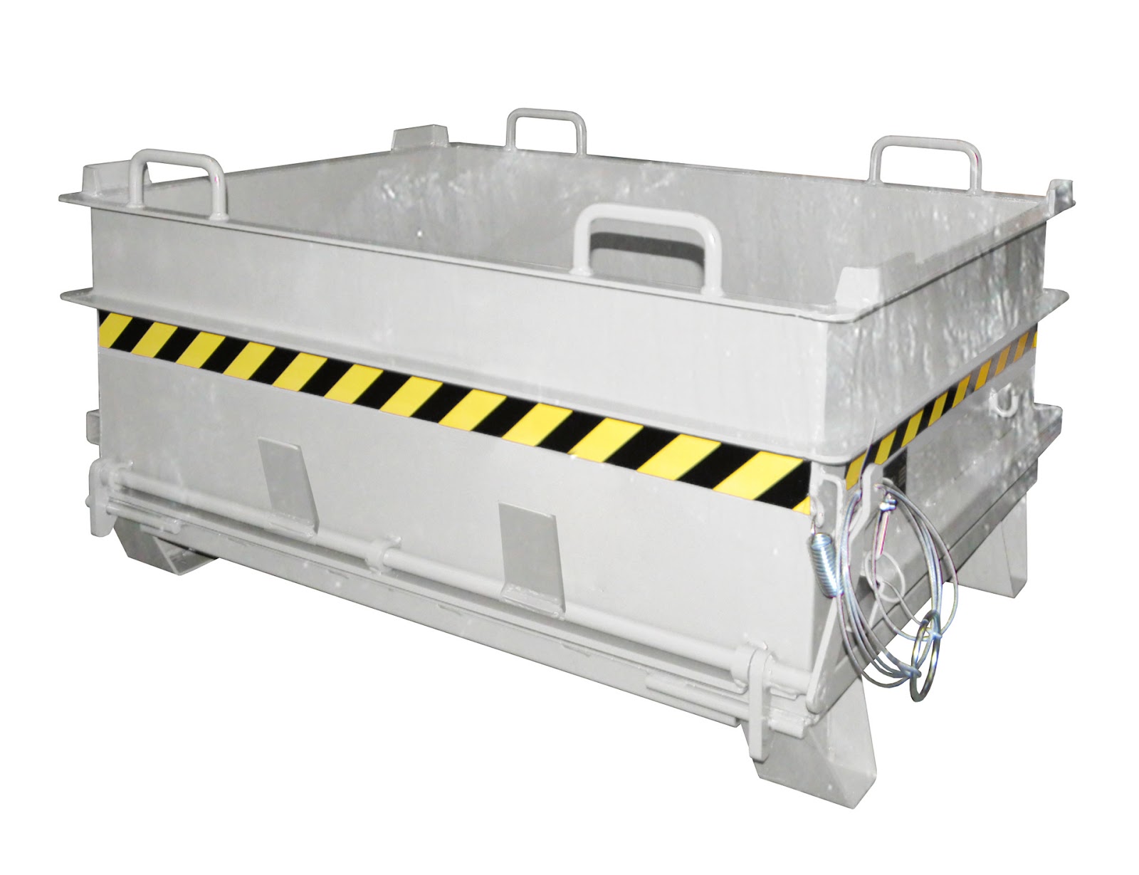 Bouwstofcontainer BC 500 (steenklem-ontgrendeling), vuurverzinkt