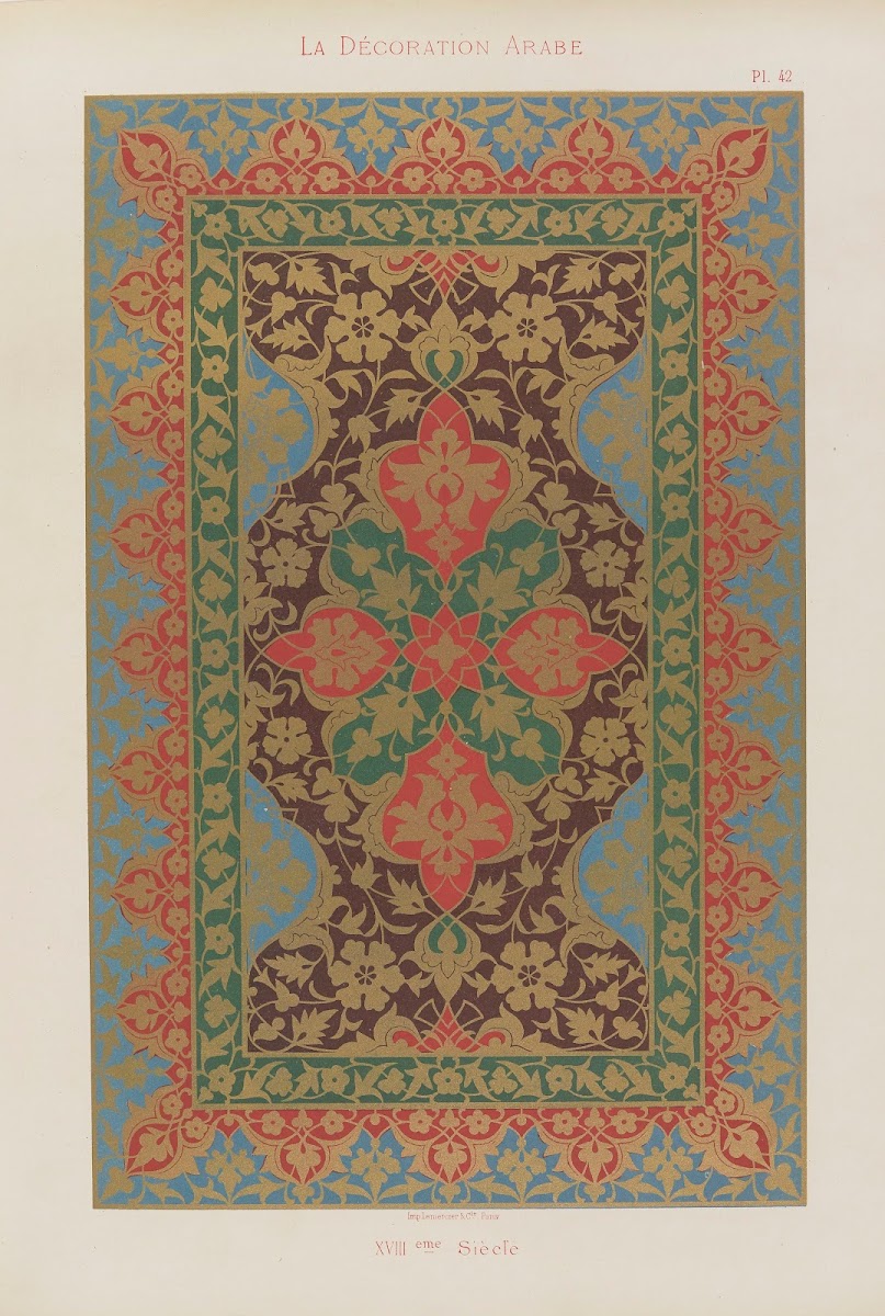 La Décoration arabe Pl34 1860s 1880s