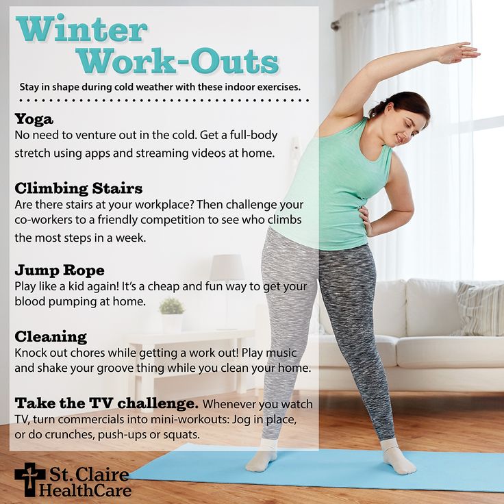 home workout for winters