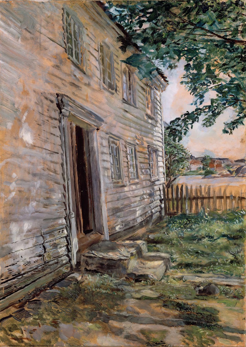 Old house at Brekkestø 1914