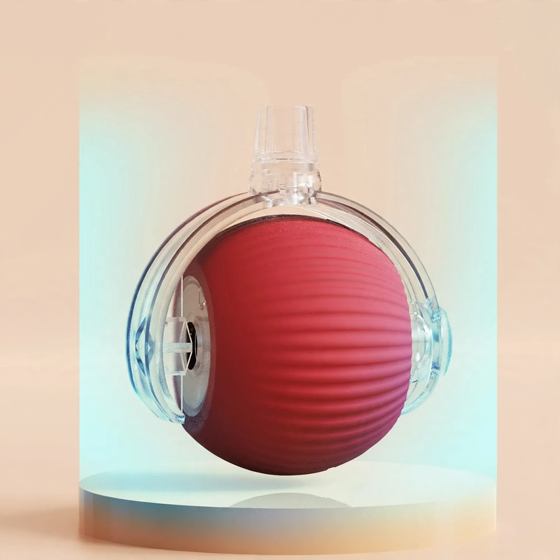 Interactive jumping ball for cats with charging