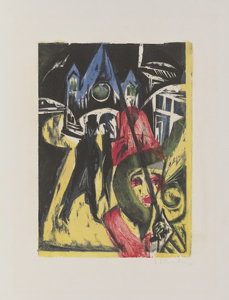 Cocotte on the Street 1915