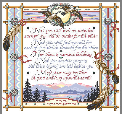 CMP P069 Apache Wedding Blessing