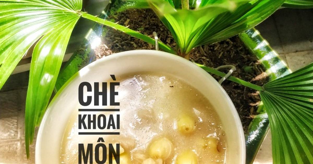 Chè khoai môn hạt sen