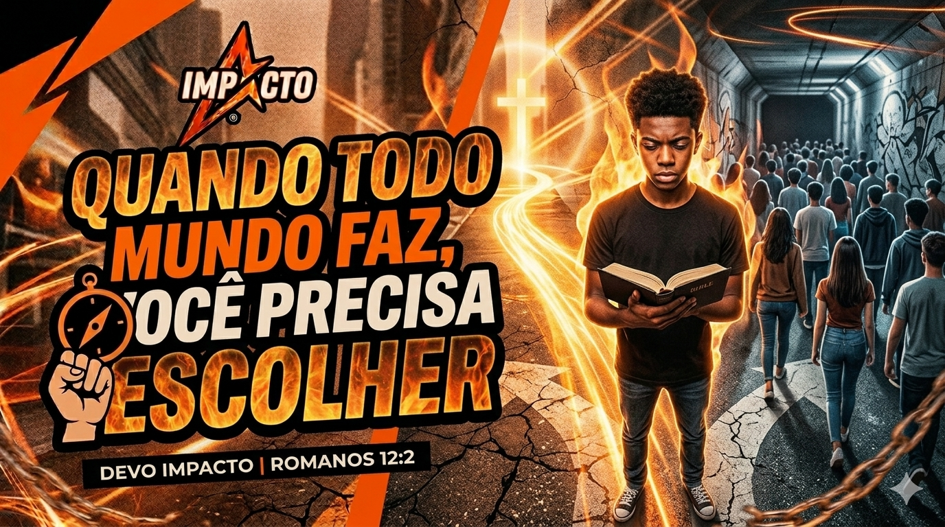 Quando todo mundo faz, você precisa escolher