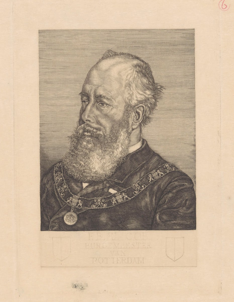Portret van Frederik Bernard sJacob 1906