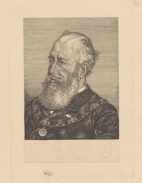 Portret van Frederik Bernard sJacob 1906