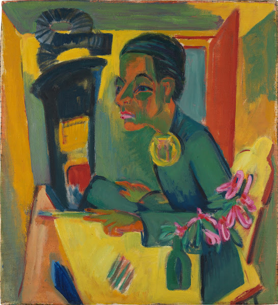 Der Maler Selbstbildnis 1920