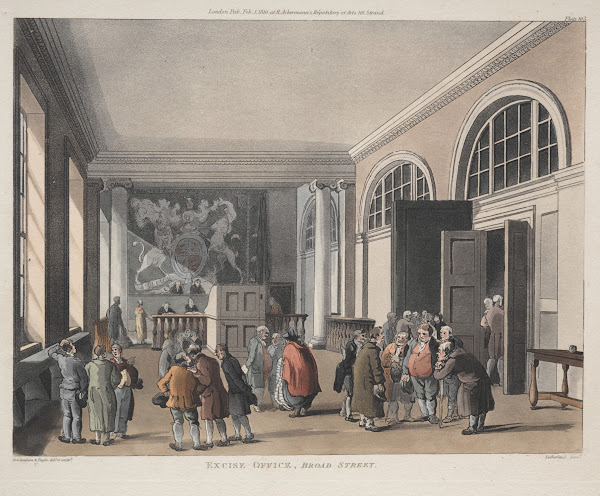 Excise Office Broad Street 1810