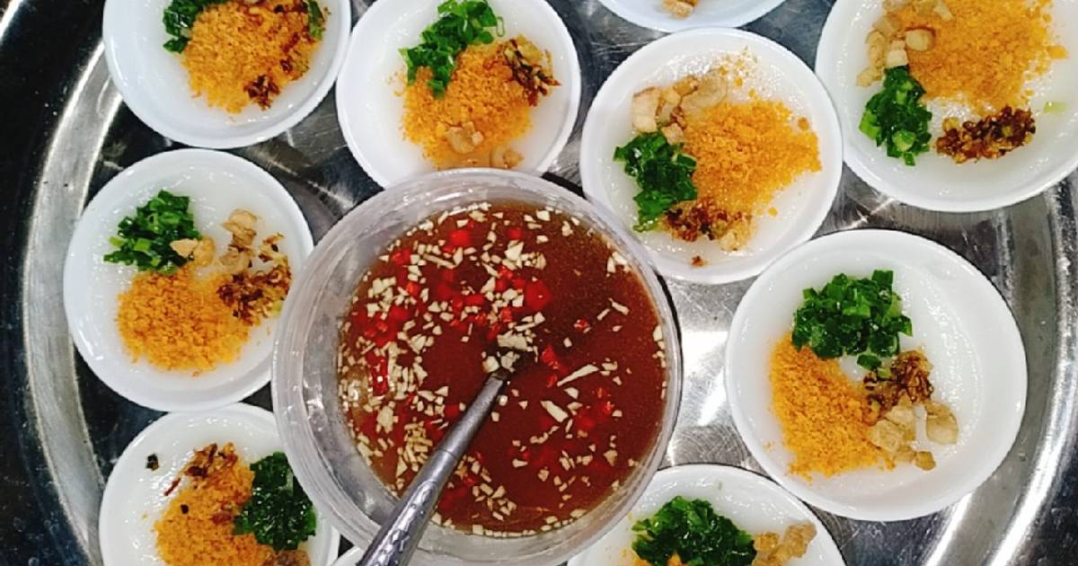 Bánh bèo tôm cháy