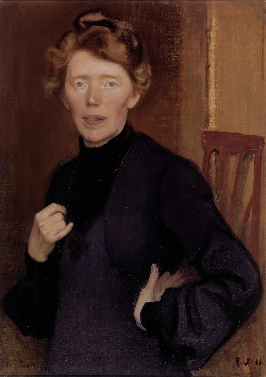 Portrait Of Tekla Hultin 1905