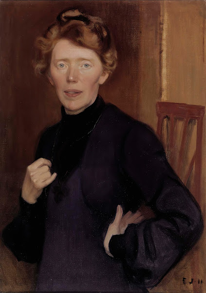 Portrait Of Tekla Hultin 1905