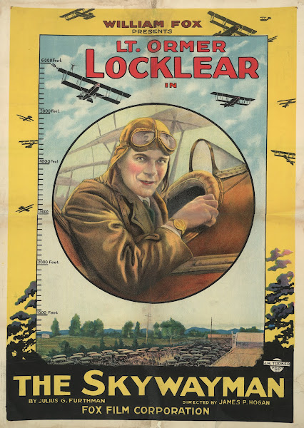 William Fox Presents Lt Ormer Locklear In The Skywalker 1920