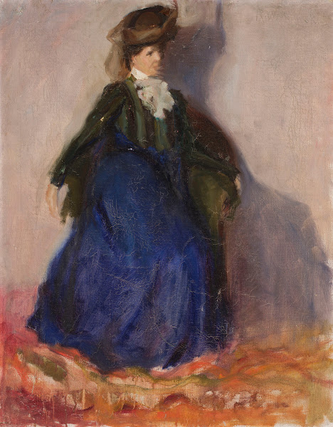 Study of a sitting woman 1907