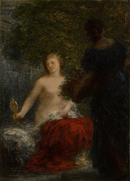 Femme à sa toilette