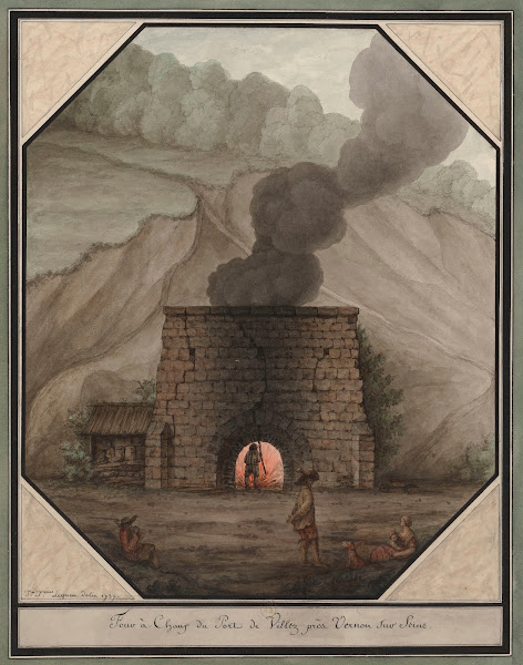 Four à chaux du Port de Villez prés Vernon sur Seine 1787