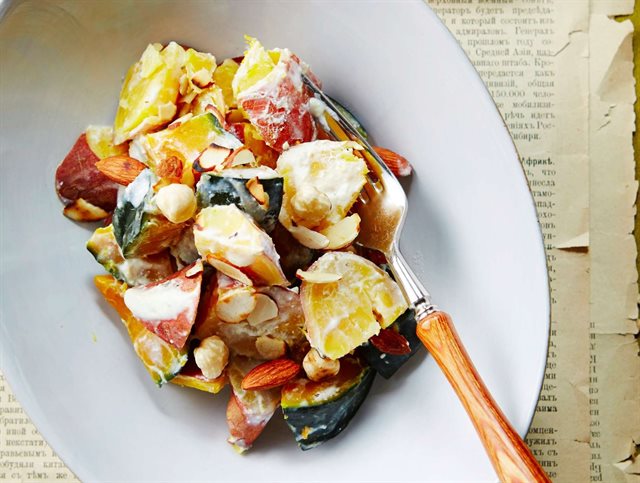 Salad Bí Đỏ Và Khoai Lang