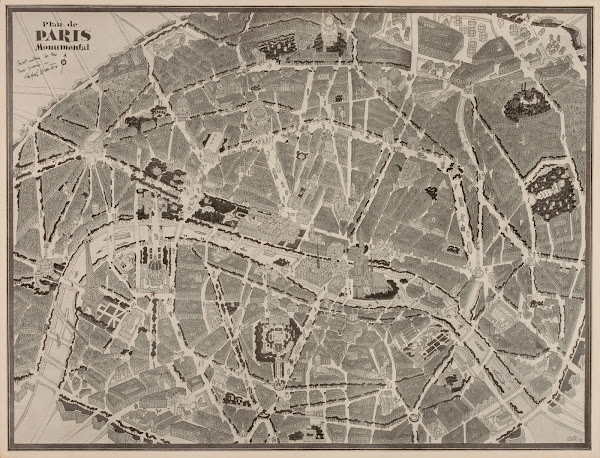 Plan de Paris Monumental