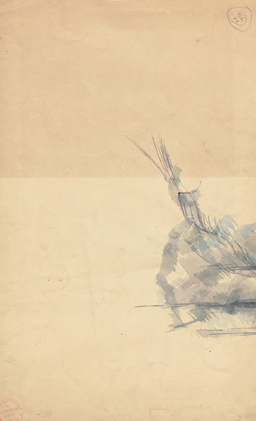 Study of a Rock verso c 1895
