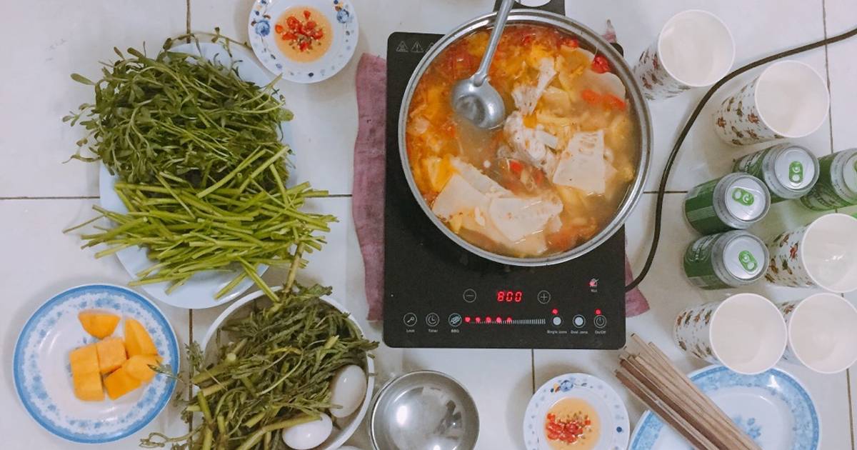 Lẩu cá điêu hồng