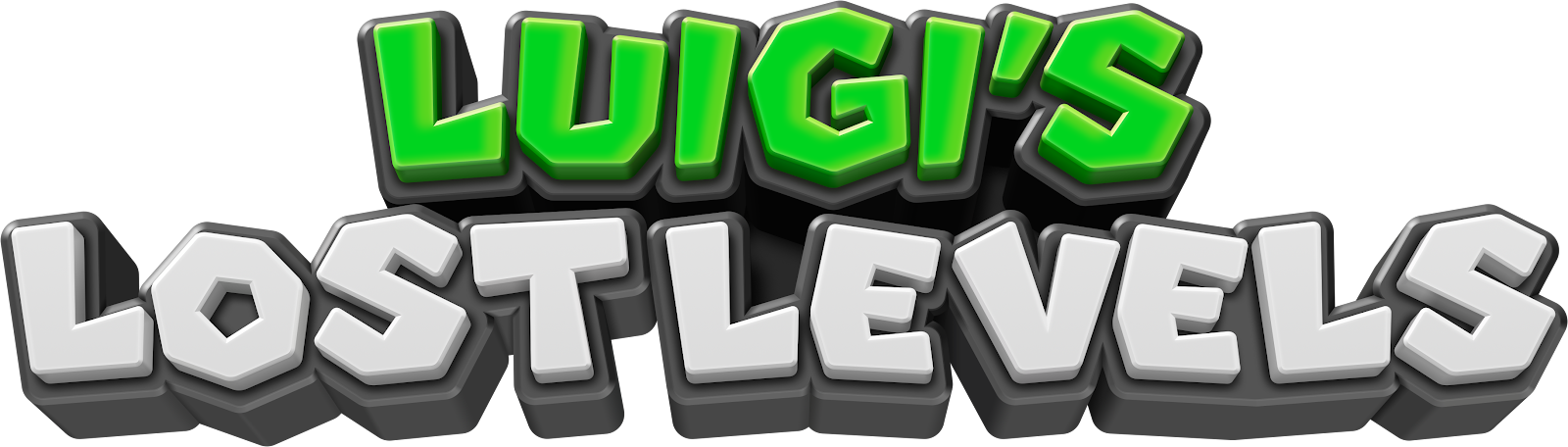 Luigi's Lost Levels logo