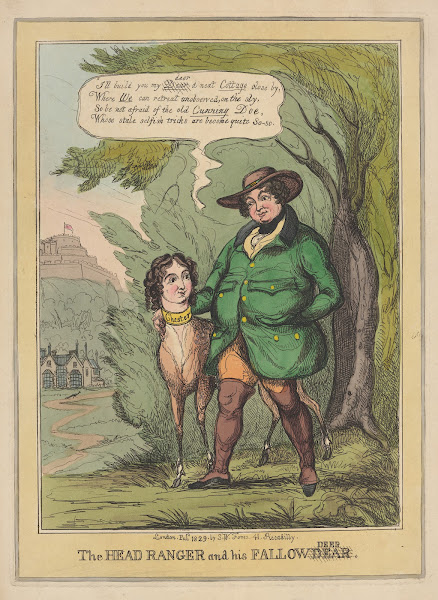 The Head Ranger and his fallow dear changed from deer 1829