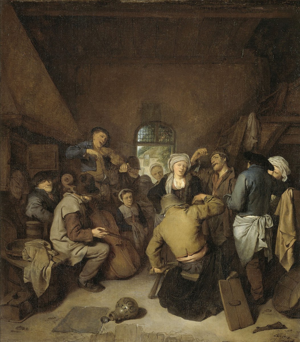 Peasants making Music and Dancing 1650   1664