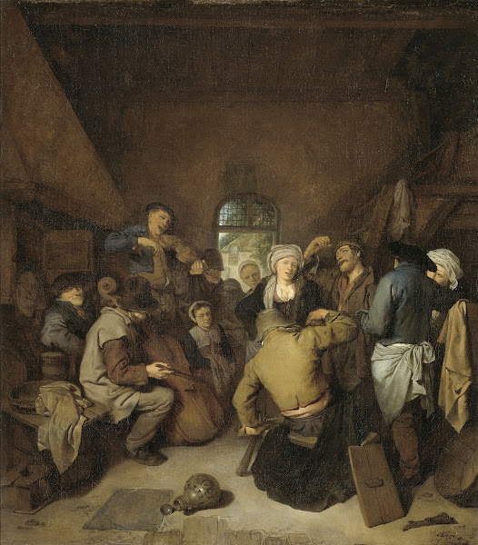 Peasants making Music and Dancing 1650   1664