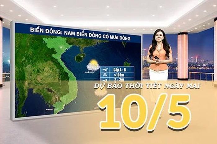 [Video] Dự báo thời tiết đêm nay và ngày mai ngày 10/5/2026: Bắc Bộ tiếp diễn mưa dông, Nam Bộ nắng nóng diện rộng, chiều tối có mưa - Báo Nhân Dân