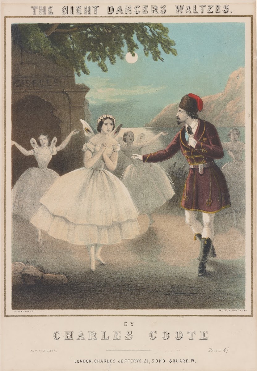 The night dancers waltzes 1844