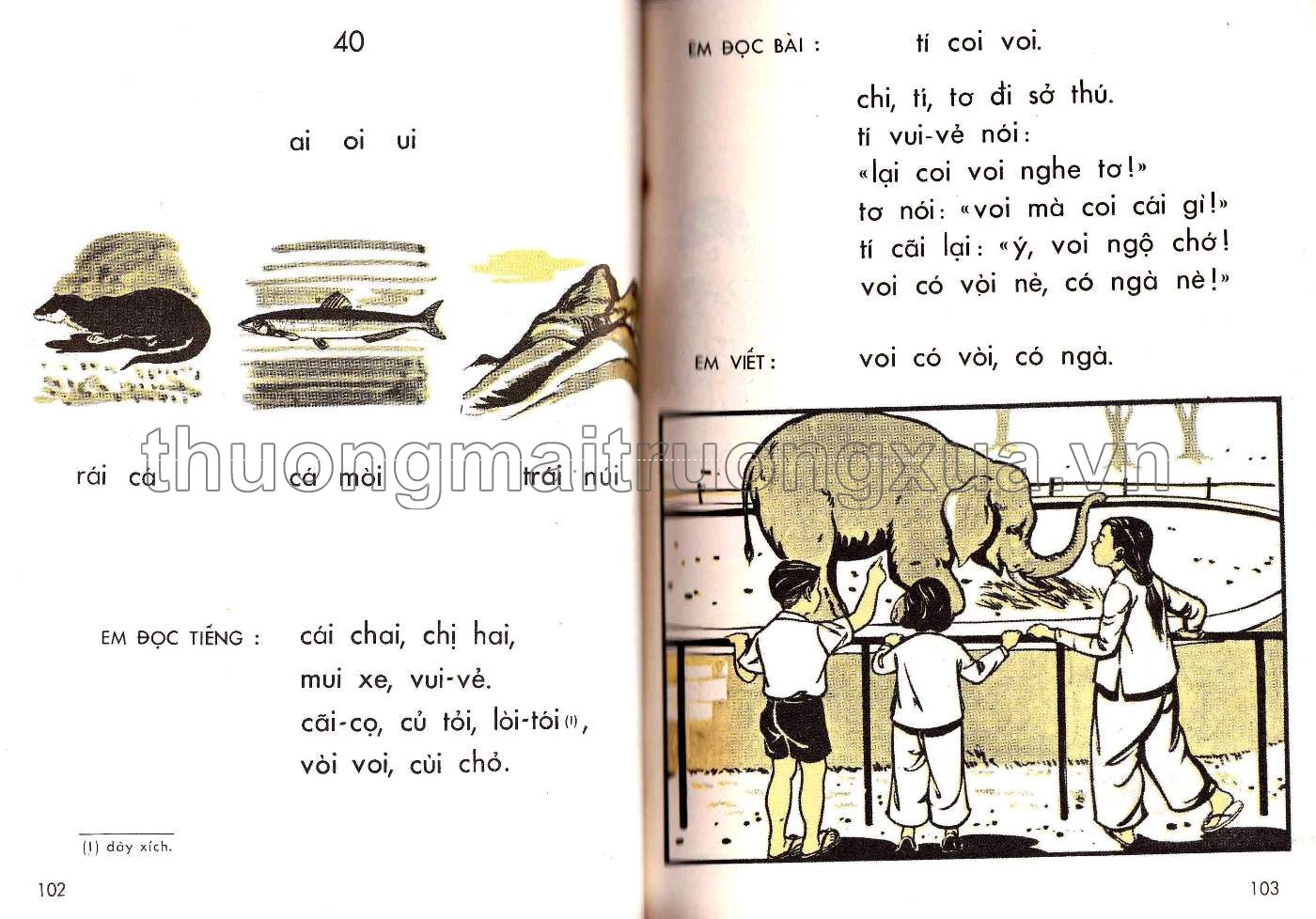 Em học vần lớp năm (1969) - Trang 52