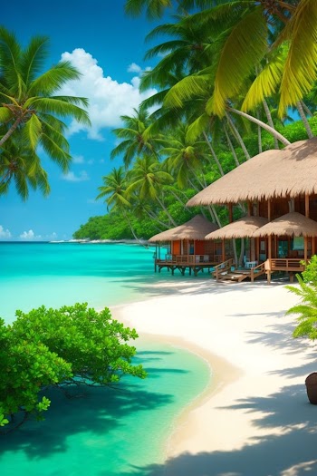 Tropical Beach Picture