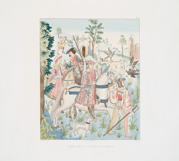 Tapisserie tirée de la collection de Mr Dusommerard 1838