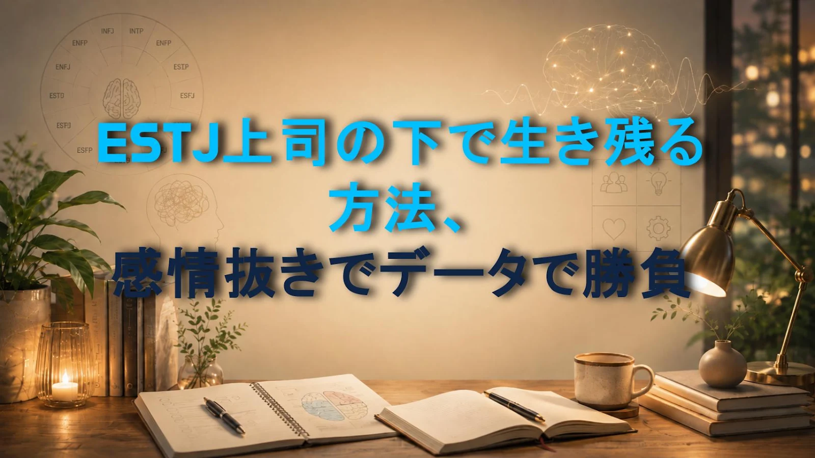 ESTJ上司の下で生き残る方法、感情抜きでデータで勝負